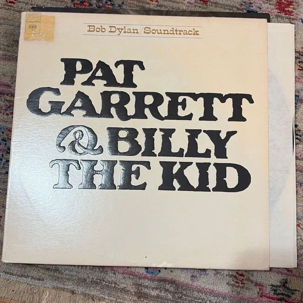 Vintage vinyl excellent condition, 1973 Bob Dylan soundtrack to Pat Garrett and